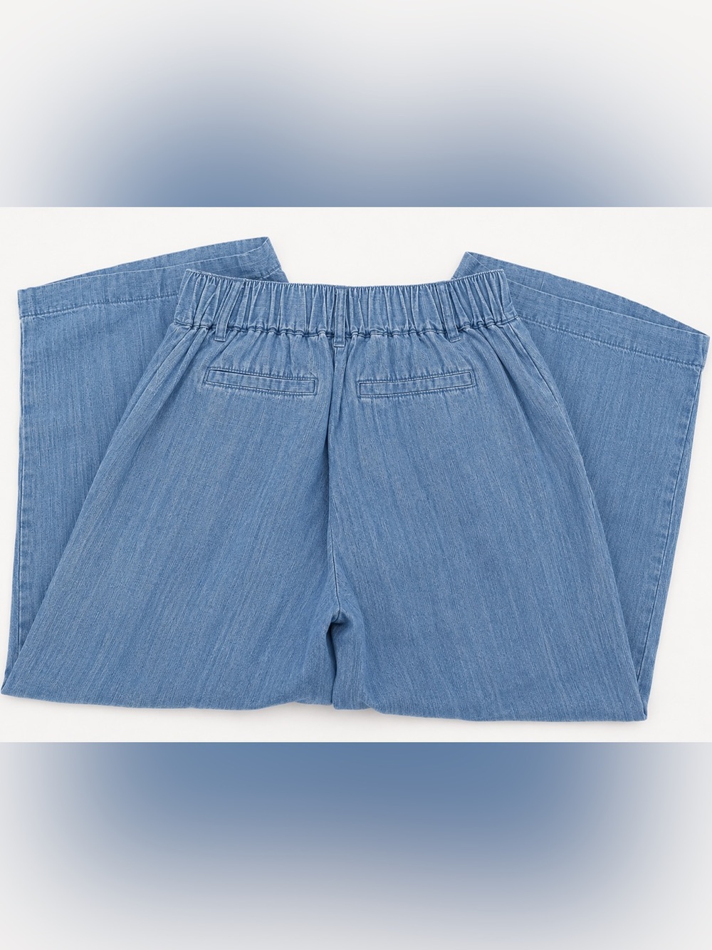 Ruby Rd.  blue lightweight cropped pants - Picture 7 of 8